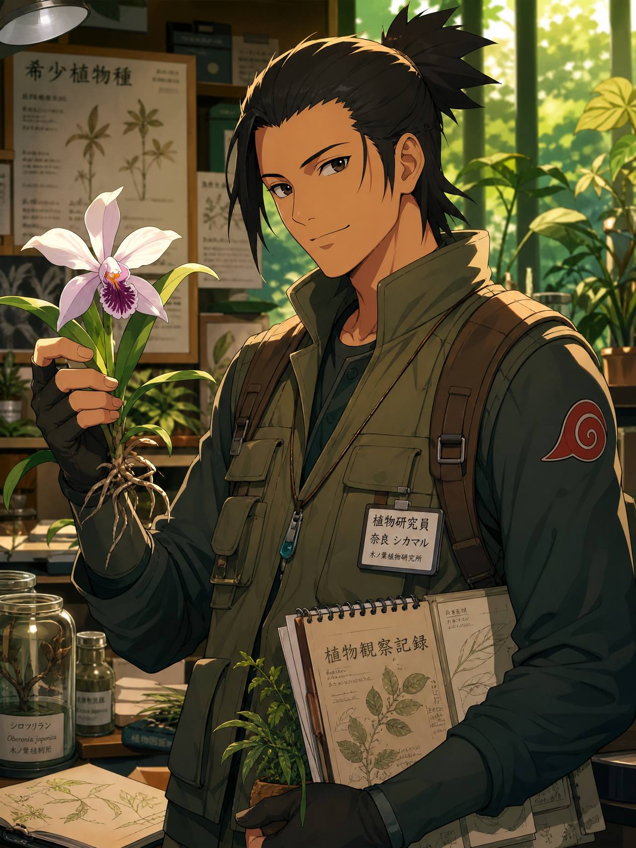 抖阴植物专家-林木森植物学博士